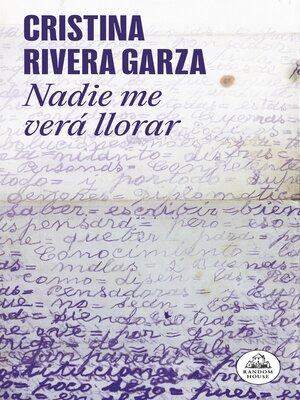 Nadie me verá llorar - ebook